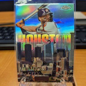 2022 - Topps Chrome - Jose Altuve - Heart of the City